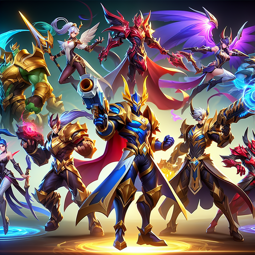 Hero Mobile Legend PNG: A Collection of Stunning Visuals