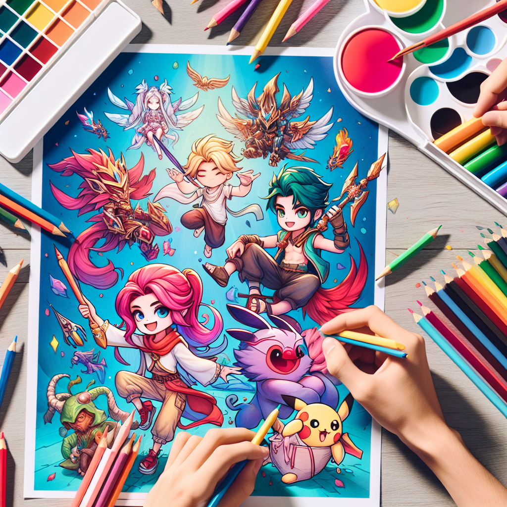 Kreativitas Anak: Menghidupkan Karakter Mobile Legend Lewat Gambar Mewarnai